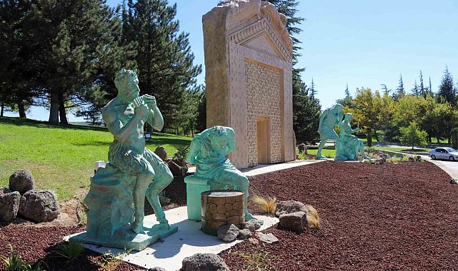 Eskişehir'in Frig mirası Babalar Parkı'nda hayat buldu
