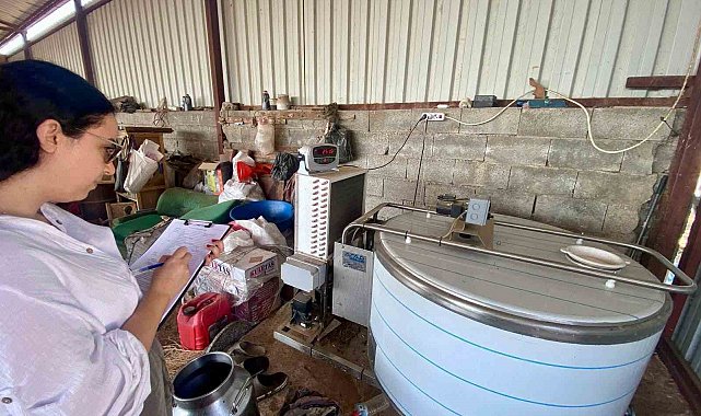 Evciler'de hayvancılık işletmelerine yönelik denetim