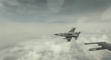 F-16'lar Amasya'dan Karadeniz'e havalandı