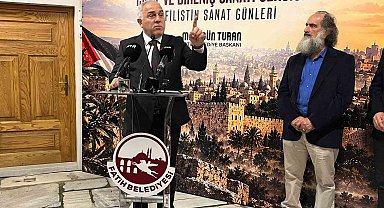 Fatih'te Filistin Sanat Günleri kapsamında "İşgal ve Direniş Sanatı" sergisi açıldı