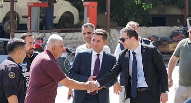 Feke'de projeler sahada değerlendirildi, esnafın talepleri dinlendi