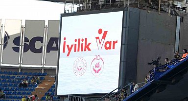 Fenerbahçe - Beşiktaş derbisinde 'İyilik var' mesajı