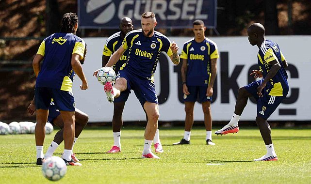 Fenerbahçe, Roma maçı hazırlıklarını sürdürdü