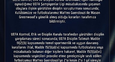 Fenerbahçe'den UEFA kararına dair açıklama
