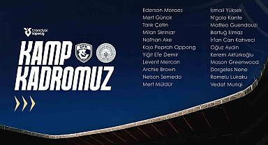 Fenerbahçe'nin Gaziantep FK maçı kamp kadrosu açıklandı