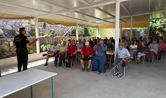 Fethiye Huzurevi personeline yangın güvenliği eğitimi verildi