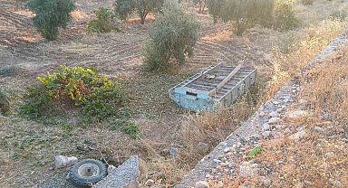 Fıstık yüklü traktör devrildi: 1 ağır yaralı