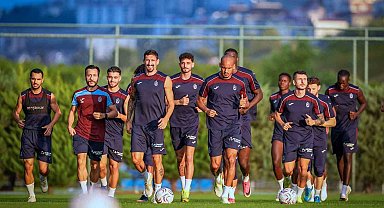 Franculino Dju, Trabzonspor'la ilk antrenmanına çıktı
