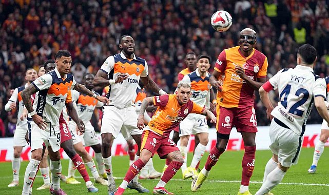 Galatasaray deplasmanda Başakşehir ile karşılaşacak