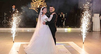 Gazeteci Hüseyin Tülek ve Fatmanur çiftinin en mutlu günü