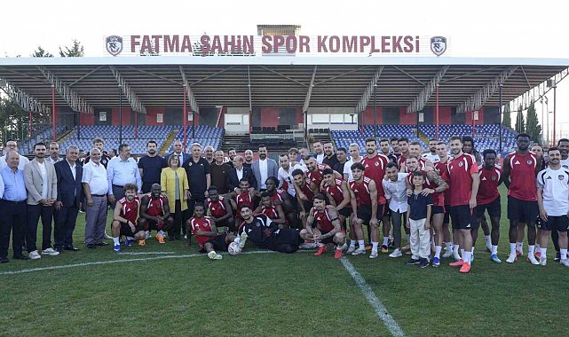 Gaziantep protokolünden, Gaziantep FK'ya moral ziyareti