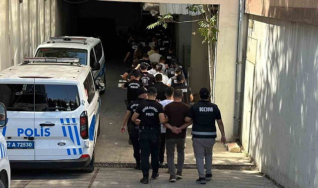 Gaziantep'te 'sokaklar güvende' operasyonunda 18 şüpheli tutuklandı