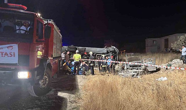 Gaziantep'te feci kaza: 5 ölü, 13 yaralı