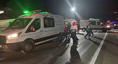Gaziantep'te kazada hayatını kaybeden 7 kişinin cenazeleri morga kaldırıldı