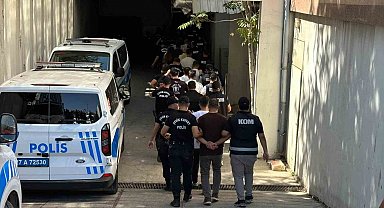 Gaziantep'te organize suç örgütüne yönelik operasyonda 28 şüpheli adliyeye sevk edildi