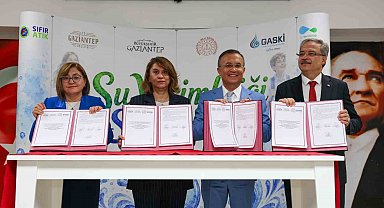 Gaziantep'te "Su Verimliliği Seferberliği" protokolü imzalandı