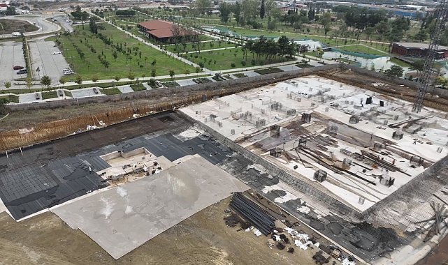 Gebze'nin yeni sembolünde inşaat tam gaz ilerliyor