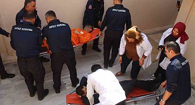 Gemlik Açık Ceza İnfaz Kurumu'nda gerçeği aratmayan olağanüstü hal tatbikatı