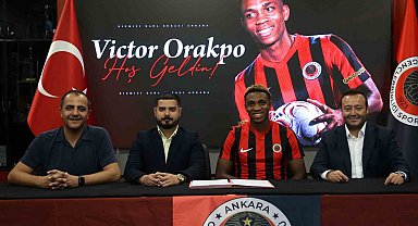 Gençlerbirliği Victor Orakpo'yu duyurdu