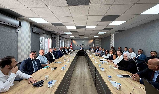 Gençlik ve Spor İl Müdürlüğü'nde koordinasyon toplantısı gerçekleştirildi