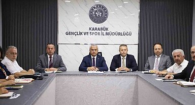 Gençlik ve Spor Müdürlüğünde dönem başı toplantısı