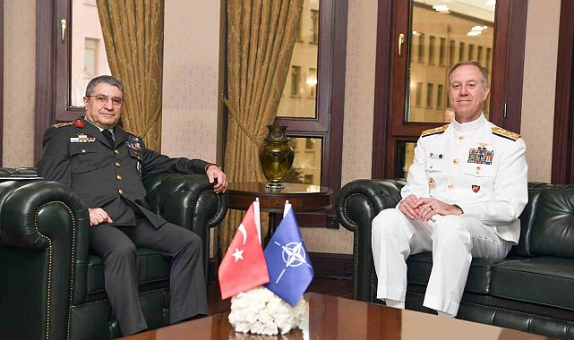 Genelkurmay Başkanı Bayraktaroğlu NATO Napoli Müşterek Kuvvet Komutanı Wikoff'u kabul etti