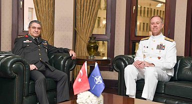 Genelkurmay Başkanı Bayraktaroğlu NATO Napoli Müşterek Kuvvet Komutanı Wikoff'u kabul etti