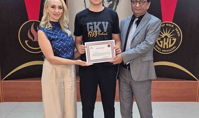 GKV'li öğrenciden bilim dünyasına katkı