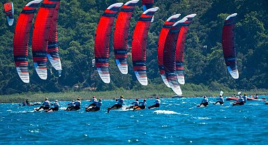 Gökova Körfezi'nde Formula Kite Avrupa Şampiyonası heyecanı