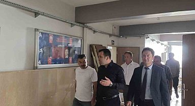 Gölbaşı Anadolu Lisesi'nde tadilat ve güçlendirme çalışmaları sürüyor