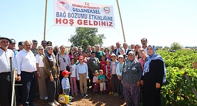Gölbaşı'nda bağ bozumu heyecanı başladı