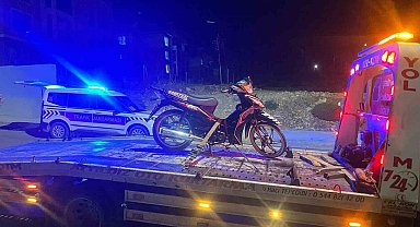 Gölbaşı'nda jandarmadan motosiklet denetimi