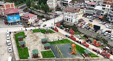 Gölköy'e modern meydan kazandırıldı