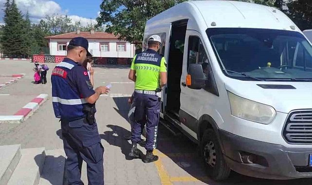 Güdül'de okul servislerine sıkı denetim