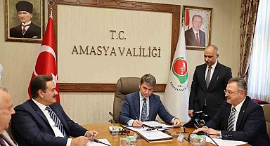 Gümüşhacıköy OSB'nin kuruluş protokolü imzalandı