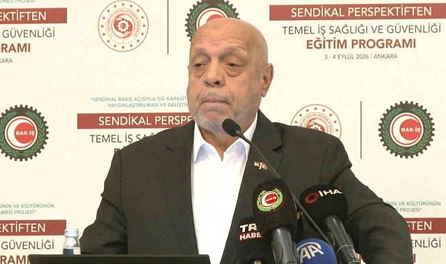 HAK-İŞ Genel Başkanı Arslan: "Asgari Ücret Tespit Komisyonu'nda devletimiz düzenleyici rol üstlenmeli"