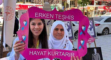 Hakkâri'de kanserde erken teşhis için farkındalık çalışması