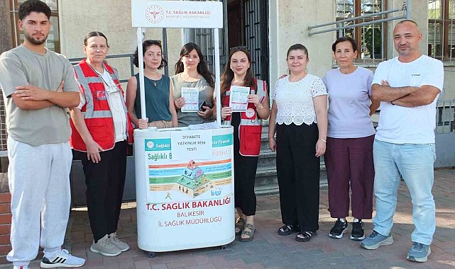 Halk Sağlığı Haftasında diyabete dikkat çektiler