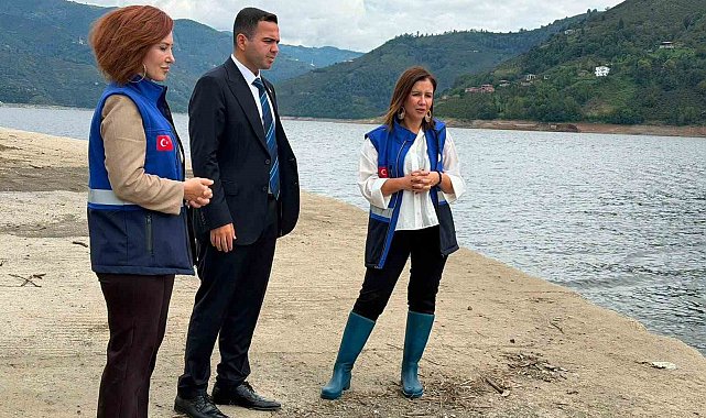 Hasan Uğurlu Baraj Gölü'ne 250 bin yavru sazan bırakıldı