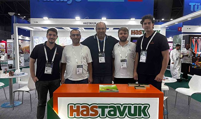 HasTavuk, Suudi Arabistan'daki dev gıda fuarında Türk tavukçuluğunu temsil etti