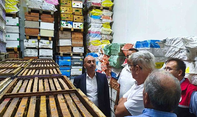 Havran'da arı ürünlerinin muhafazası değerlendirildi