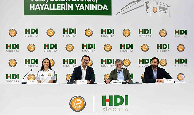 HDI Sigorta ve Eczacıbaşı Spor Kulübü güçlerini birleştirdi: Voleybolun evinin adı "HDI Sigorta Spor Salonu" oldu