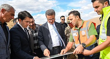 Hınıs-Tekman alternatif yol çalışmaları sürüyor