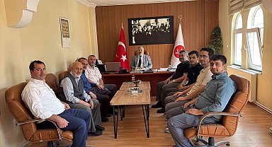 Hisarcık Müftülüğünde yeni eğitim dönemi için planlama toplantısı