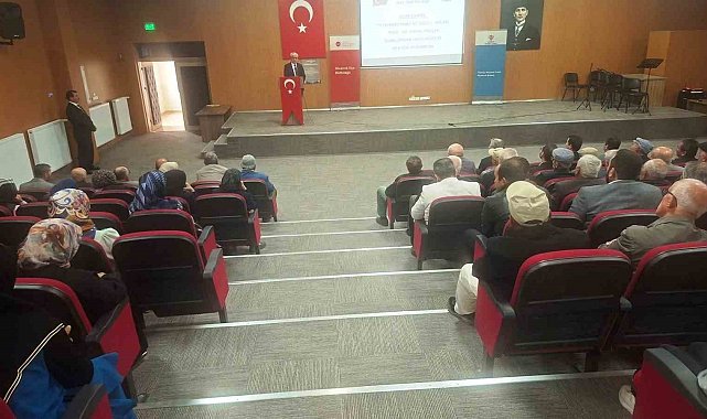 Hisarcık'ta "Peygamberimiz ve Güzel Ahlak" konulu konferans