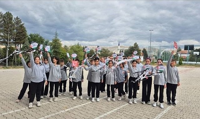 Hisarcık'ta "Uçurtmalar Vurulmasın, Gökyüzü Çocuklara Kalsın" etkinliği