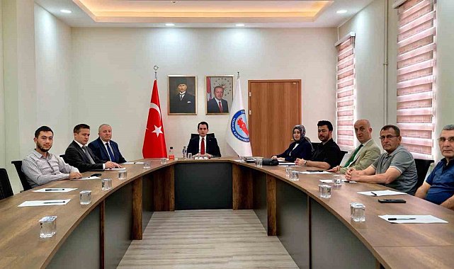Hisarcık'ta sosyal yardımlar değerlendirildi
