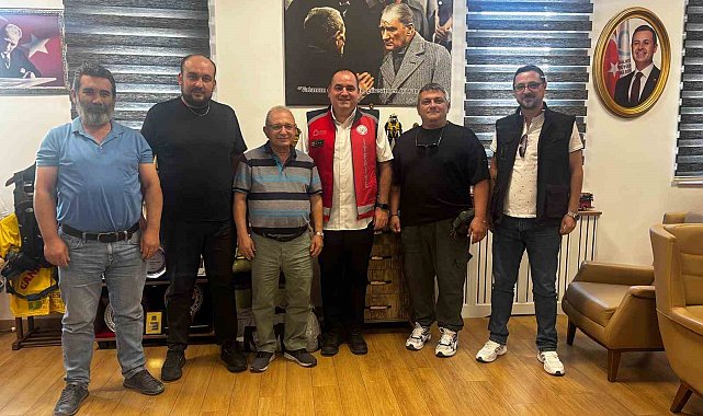 İHA'dan İtfaiye Daire Başkanı Nazım Ergelen'e geçmiş olsun ziyareti
