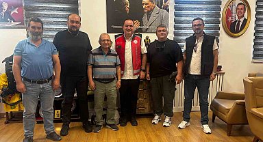 İHA'dan İtfaiye Daire Başkanı Nazım Ergelen'e geçmiş olsun ziyareti
