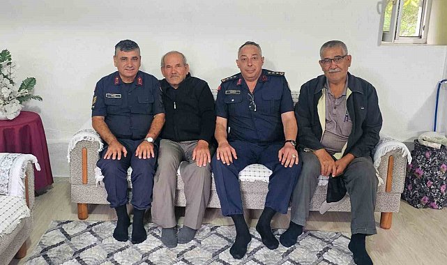 İl Jandarma Komutanı Vanlı, gazilerle bir araya geldi